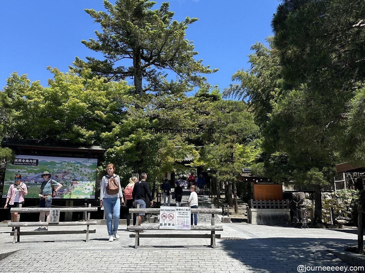 銀閣寺正面